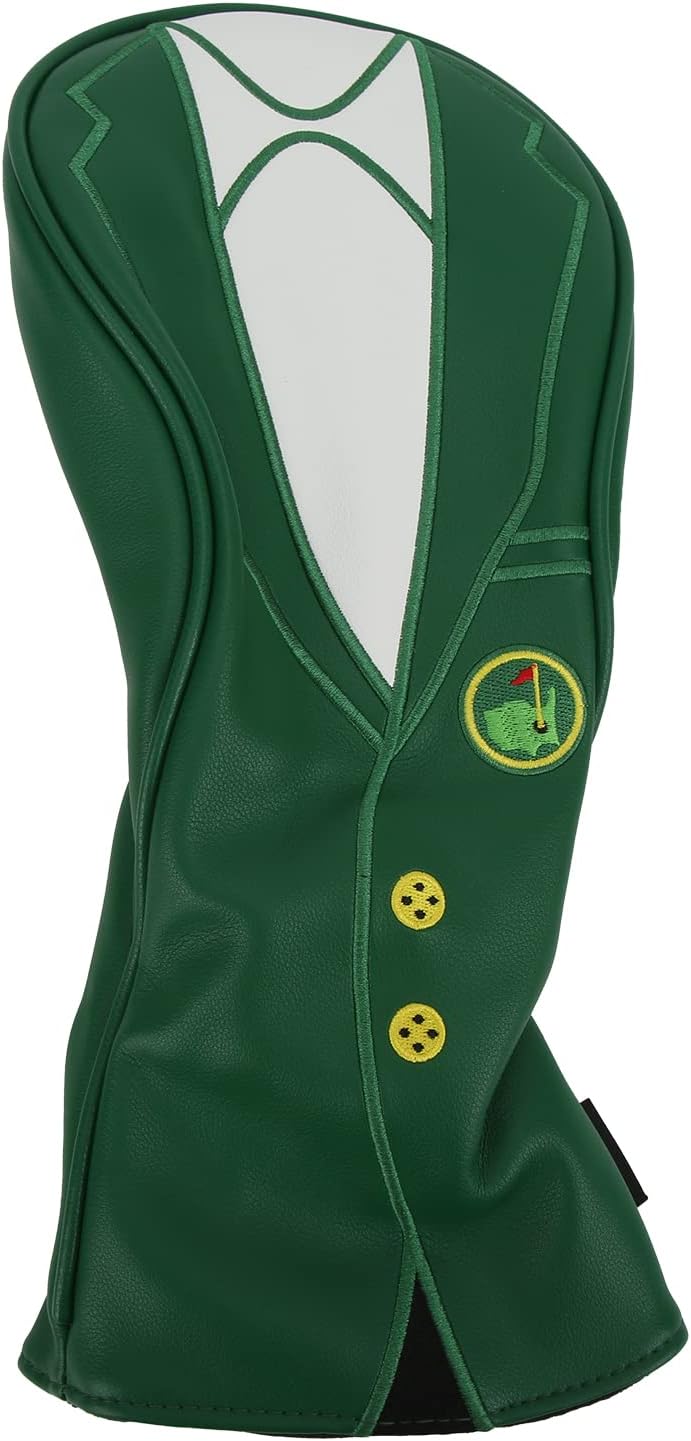 Golf Green Leather Driver/Fairway Wood/Hybrid Headcover #1#3#5#UT Golfschlägerhauben, 1#