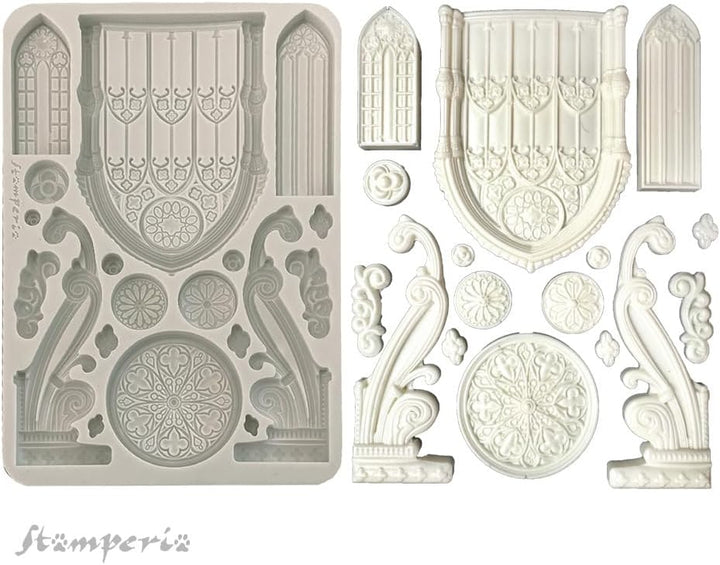 Stamperia - Silicon Mould A5 for Scrapbooks, Bullet Journals and More, Non-Stick, Suitable for Air-D