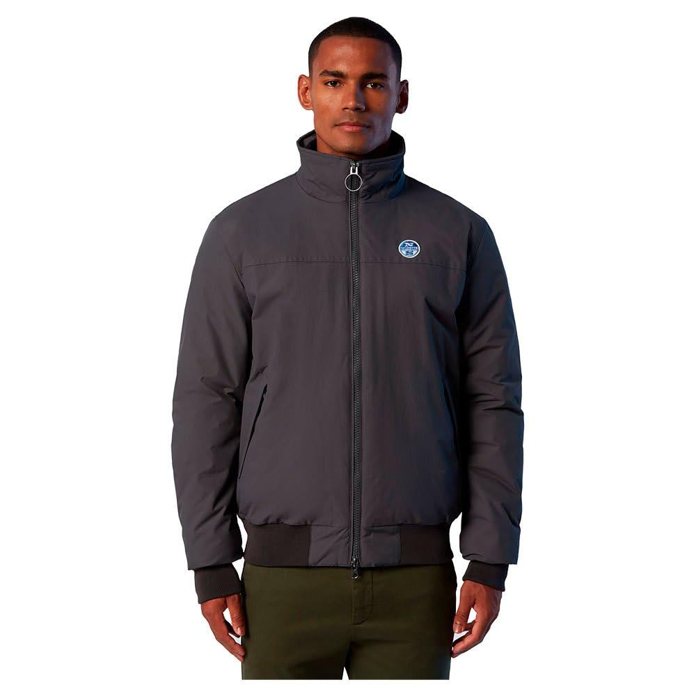 NORTH SAILS Sailor Herren-Jacke aus recyceltem Nylon – schmale Passform und Befestigung mit Reissver