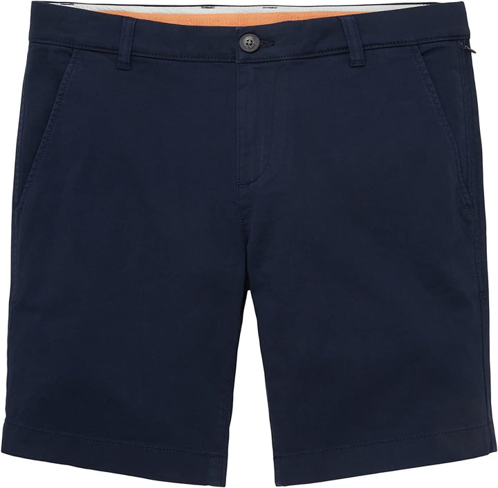 TOM TAILOR Herren Slim Chino Bermuda Shorts mit Stretch 28 10668 - Sky Captain Blue, 28 10668 - Sky