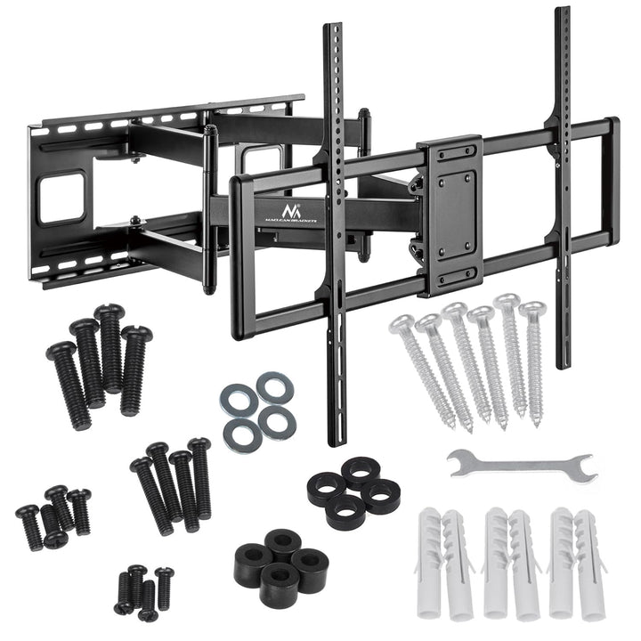 Maclean MC-482 TV Wandhalterung für 60-120" Flach &amp; Curved Fernseher bis zu 120kg Max. VESA 900x600
