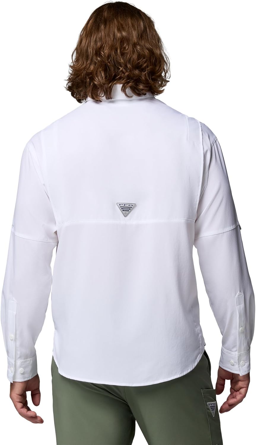Columbia Herren Herren PFG Tamiami Ii Langarmshirt — Big Tamiami II Langarmshirt L Weiss, L Weiss