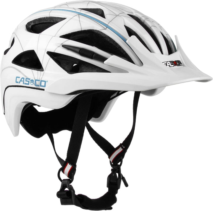 Casco Erwachsene Active 2 Fahrradhelm S (52-56 cm) Blau-Weiss, S (52-56 cm) Blau-Weiss