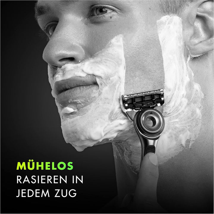 Gillette Labs Nassrasierer Herren, Rasierer mit Reinigungs-Element + 1 Rasierklinge, Geschenk für Mä