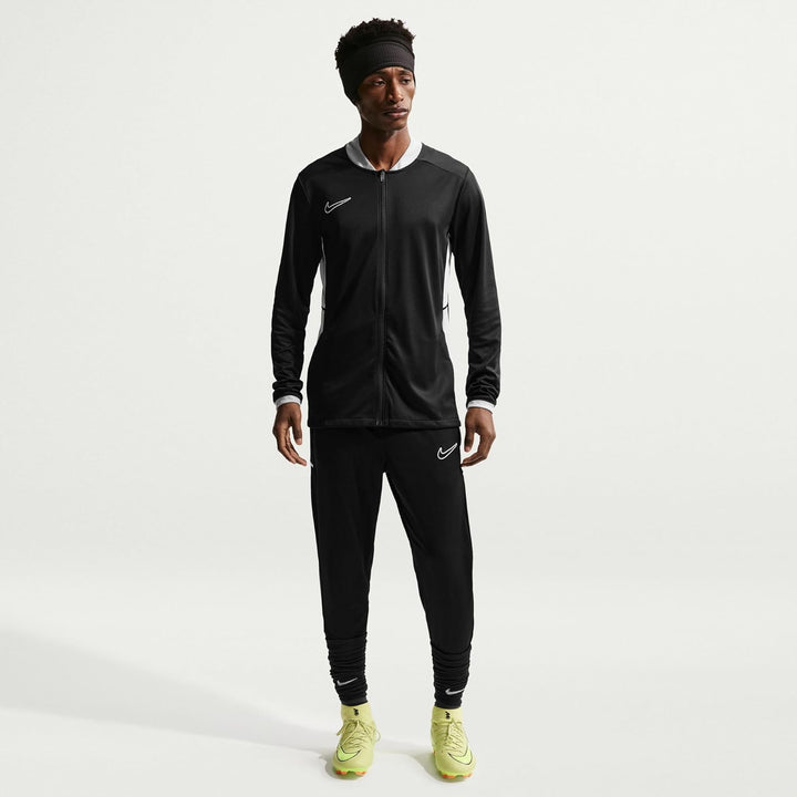 Nike Academy 25 Dri-FIT Strick-Fussball-Trainingsjacke für Herren, FZ9824 XS Black/Wolf Grey/White/W