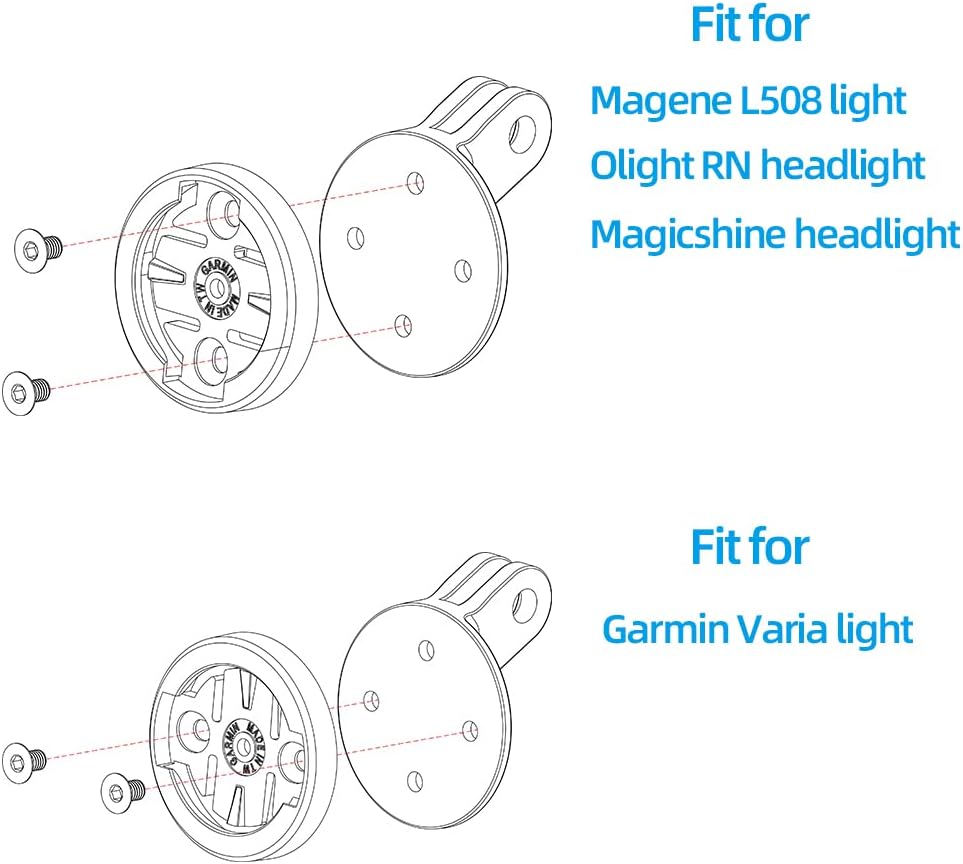 Cestbon Varia Halterung für Garmin Varia Rtl510 Radar Mount Sattelstütze und Sattelhalterung Adapter