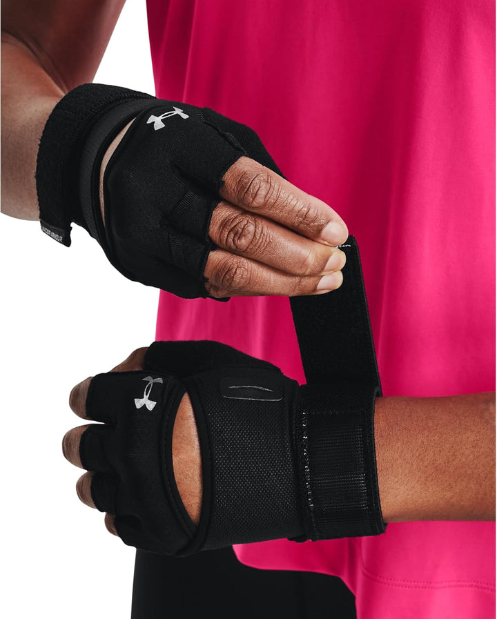 Under Armour Women's Women's Mesh HB 2PK Accessory S Schwarz, S Schwarz