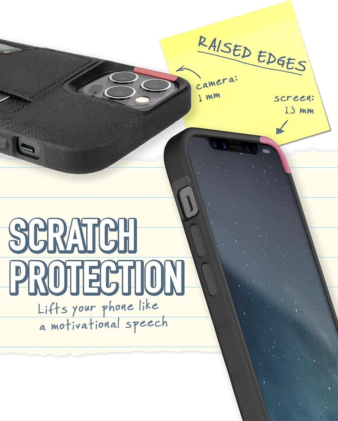Smartish Apple iPhone 11 Pro (5.8") Wallet Hülle - Wallet Slayer Vol.2 [Schlanke Handyhülle mit Kick