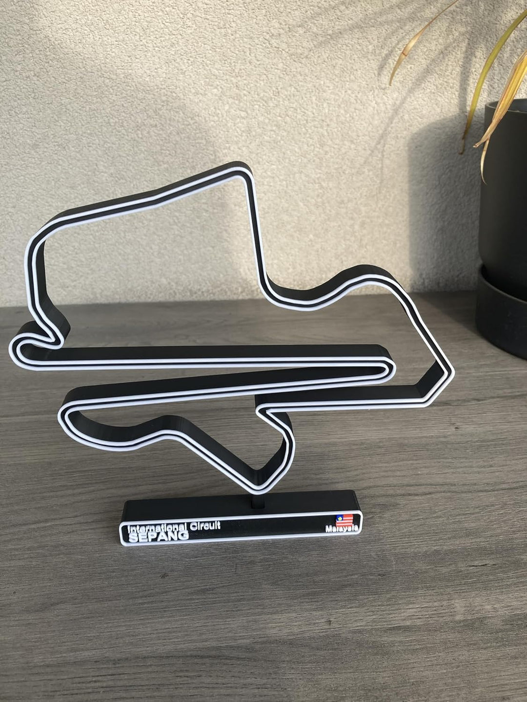 Sepang Rennbahn, 3D-Rennbahnmodell, Auto-Dekoration