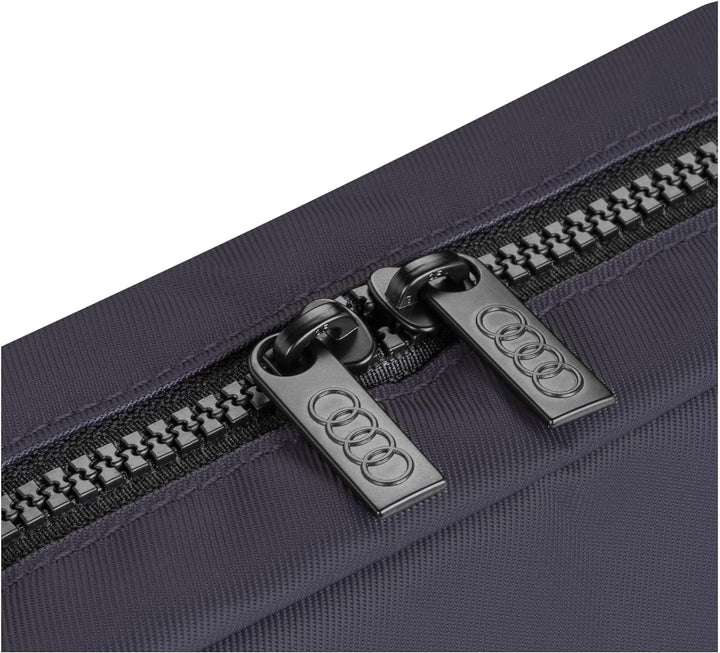 Audi 3152300300 Utilitytasche Utensilientasche Tasche, mit Audi Ringe Logo, grau