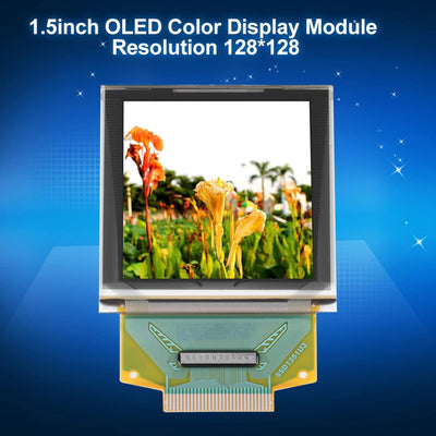 OLED Farbdisplay Grafikmodul 128 x 128 SSD1351 Serial periphere Schnittstelle DIY