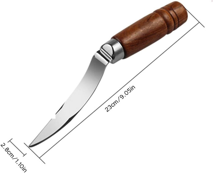 Stainless Steel Coconut Opener Knife Shell Opener Fruit Vegetable Meat Extractor Kitchen Tools