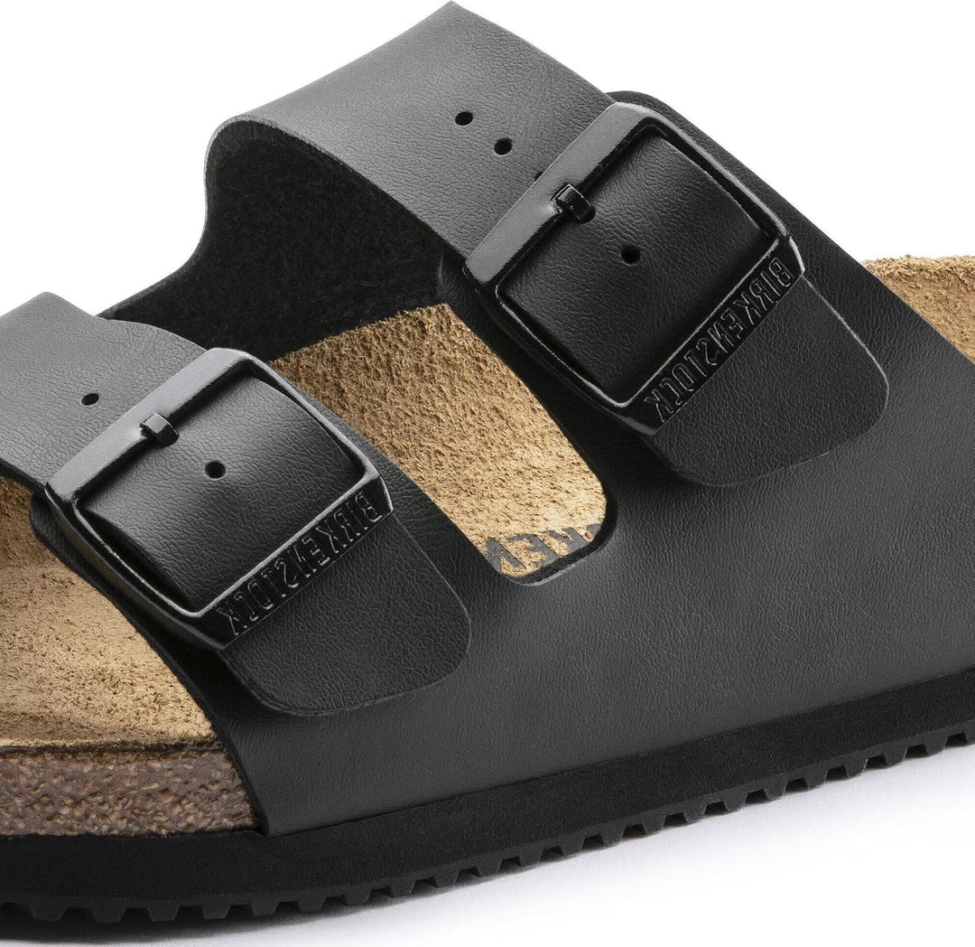 BIRKENSTOCK Arizona PROF BF Schwarz Berufsschuhe Sandale 38 EU Black 1018222, 38 EU Black 1018222