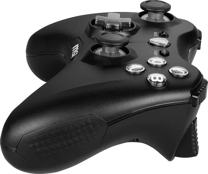 MSI Force GC20 V2 Kabelgebundener PC-Gamepad Controller - austauschbare D-Pad-Abdeckungen, Zwei Vibr