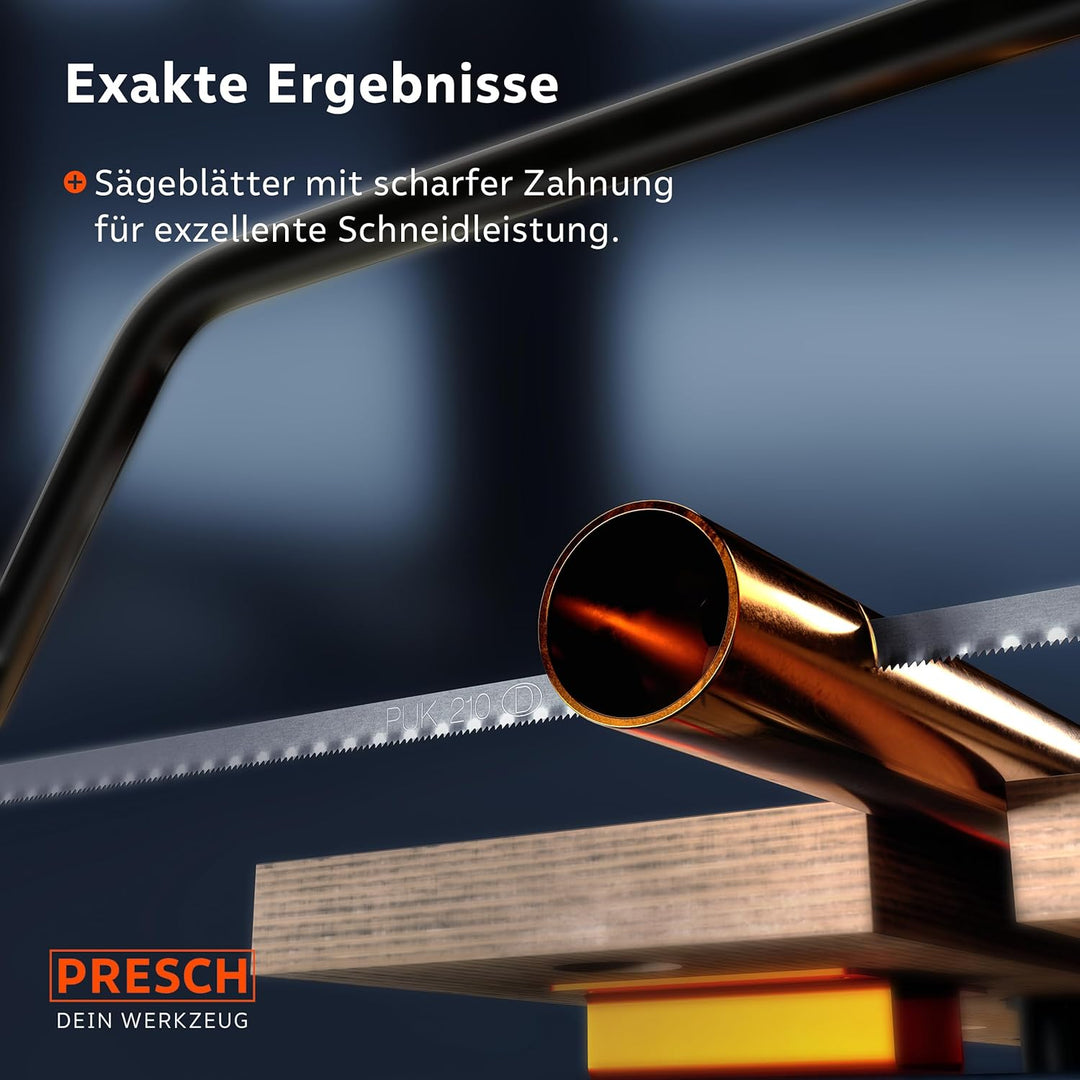 Presch Universal Sägeblätter 200mm - 10 Stk. für dauerhafte Leistung - Ideal für unterschiedlichste