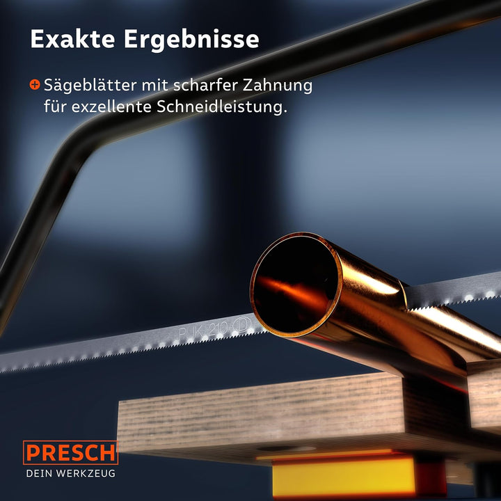 Presch Universal Sägeblätter 200mm - 10 Stk. für dauerhafte Leistung - Ideal für unterschiedlichste