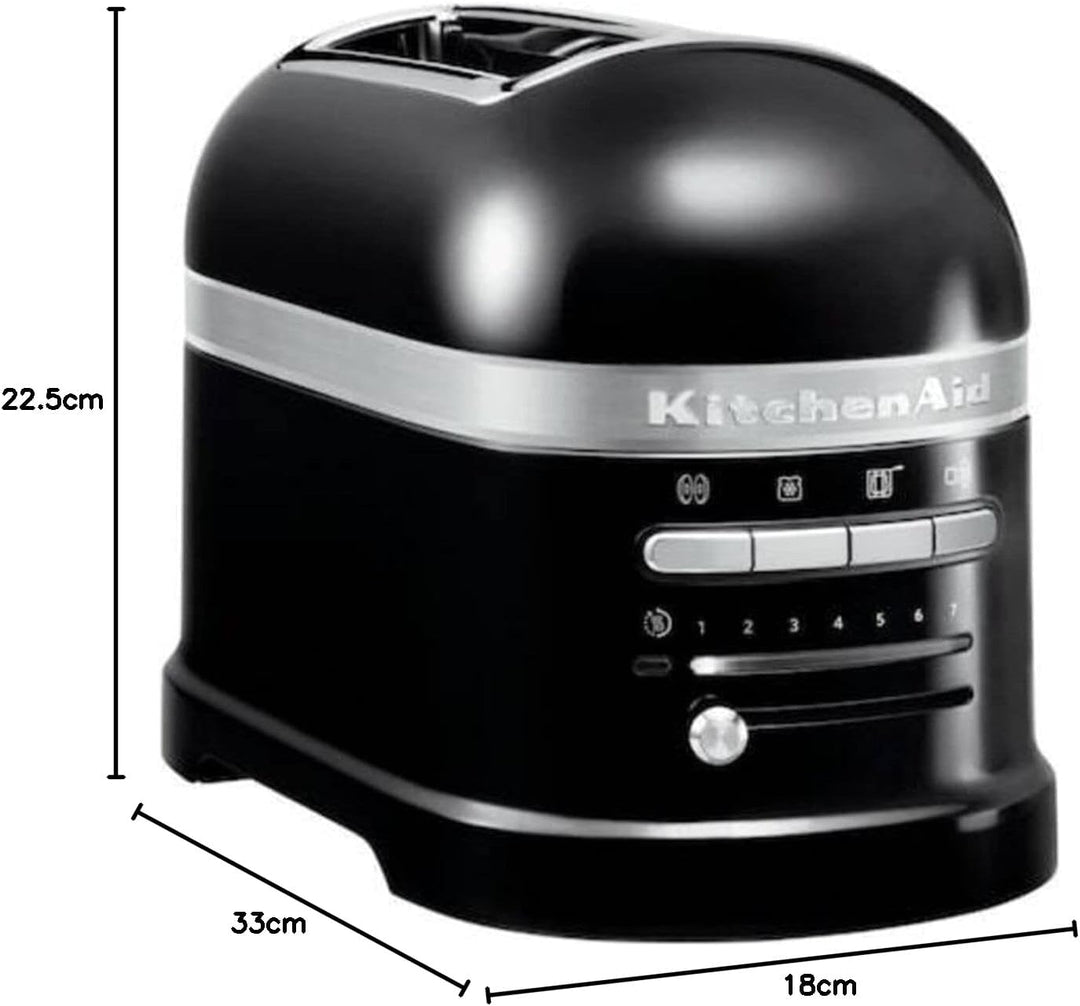 Kitchenaid 5KMT2204EOB Artisan -Toaster für 2 Scheiben, schwarz