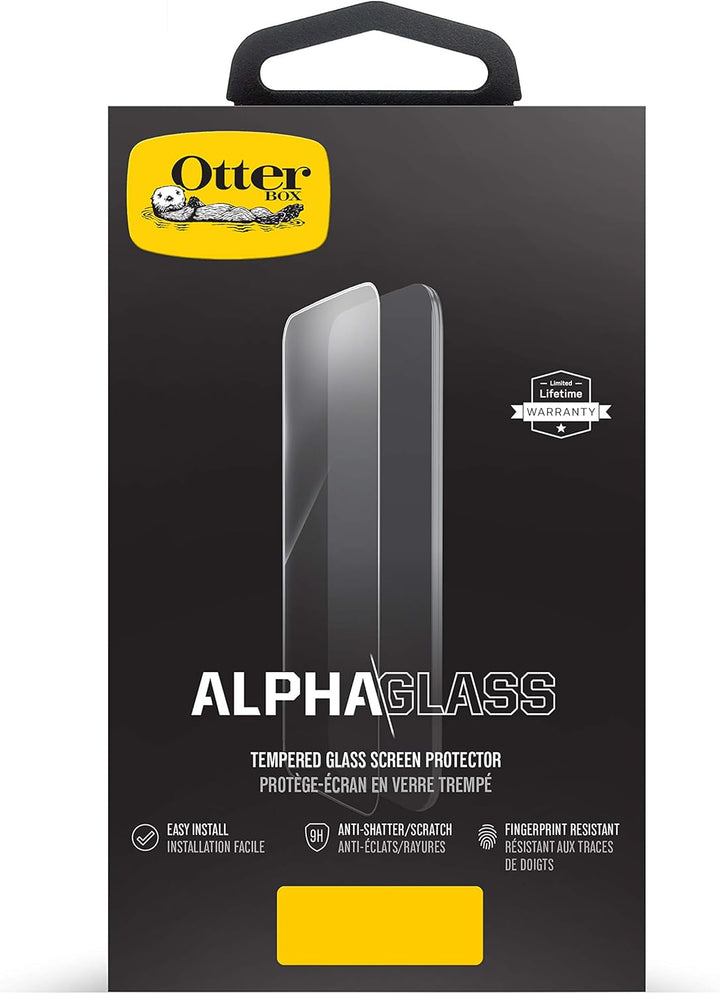 OtterBox Alpha Glass Displayschutz für Google Pixel 3a XL, gehärtetes Glas, x2 Kratzschutz Performan