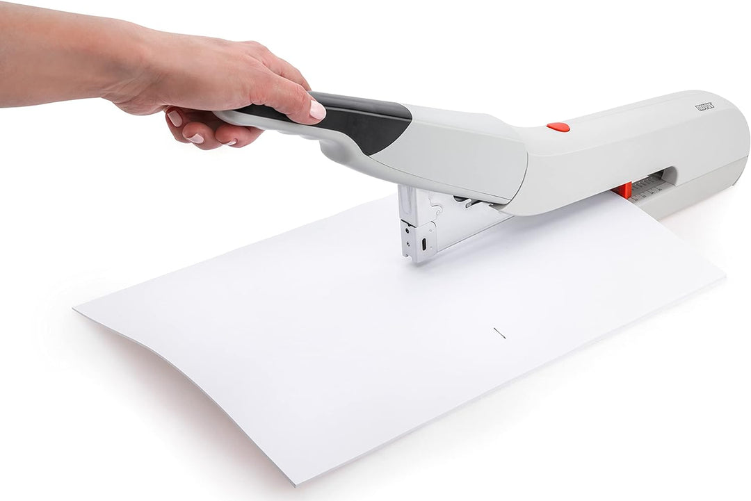 Novus B56 XL 023-0062 Heftgerät mit langem Arm, 20–170 Blatt Kapazität, 24,8 cm Hefttiefe, Anti-Jam,