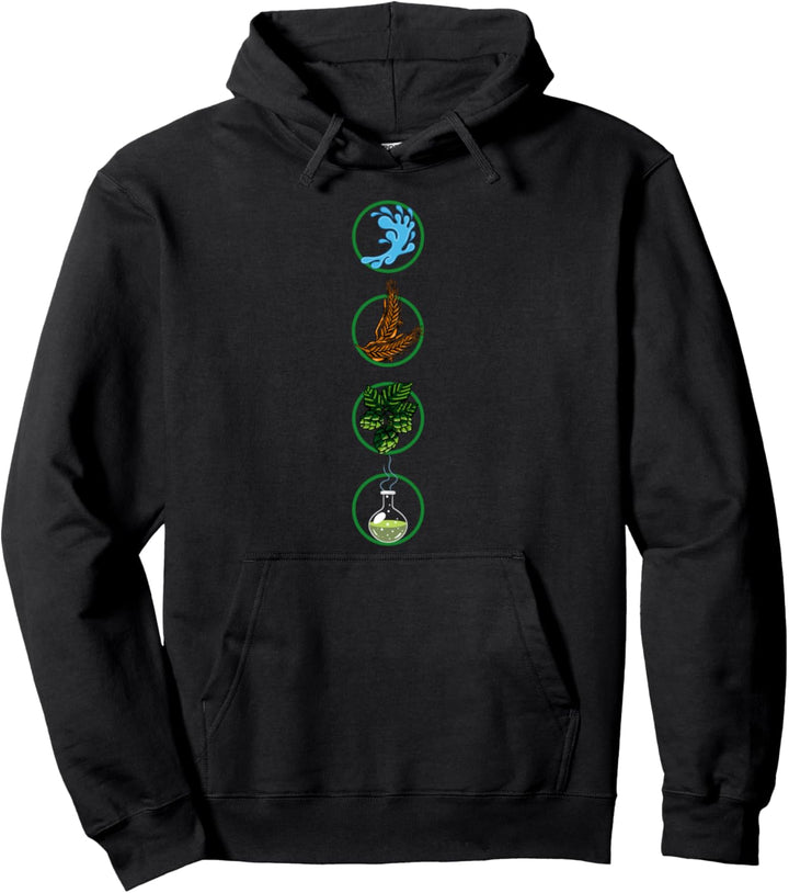 Hobbybrauen Bierbrauer - Craft Beer Home Brewing Pullover Hoodie