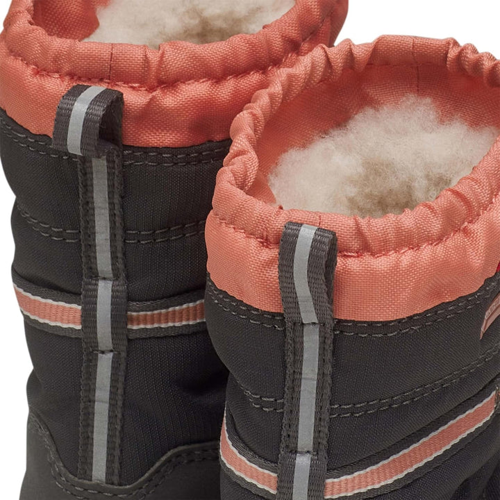 Viking Unisex Kinder Oksval High GTX Warm Walking Shoe 25 EU Dark Grey Peach, 25 EU Dark Grey Peach