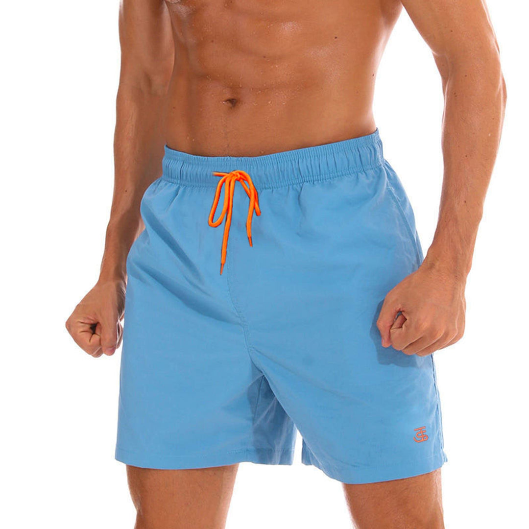 JustSun Badehose Herren Schnelltrocknend Boardshorts mit Mesh-Futter und Verstellbarem Tunnelzug XL