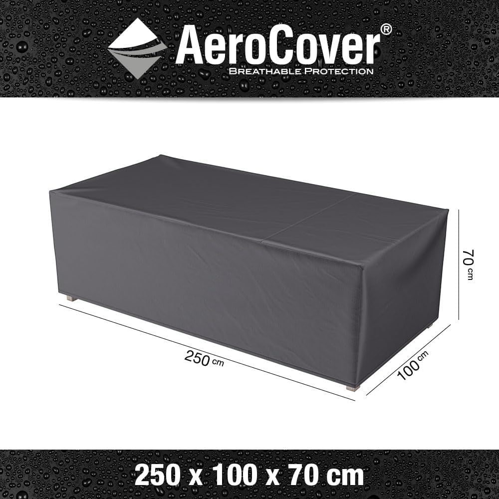 Pacific Lifestyle 18-C-7963 Lounge Bank Aerocover, anthrazit