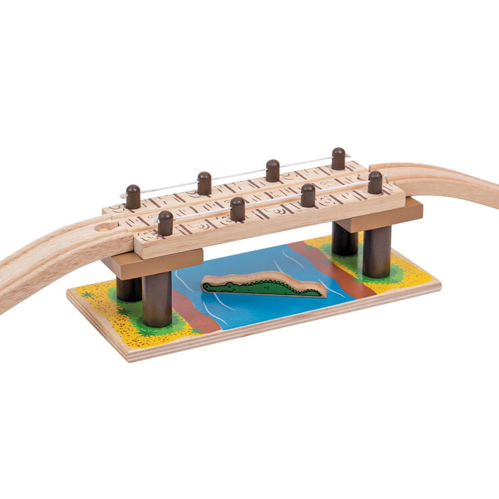 Bigjigs Rail Safari Seilbrücke