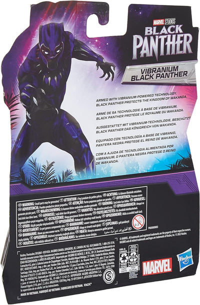 Marvel Hasbro Black Panther, Studios Legacy Collection Black Panther Vibranium Actionfigur im Massst