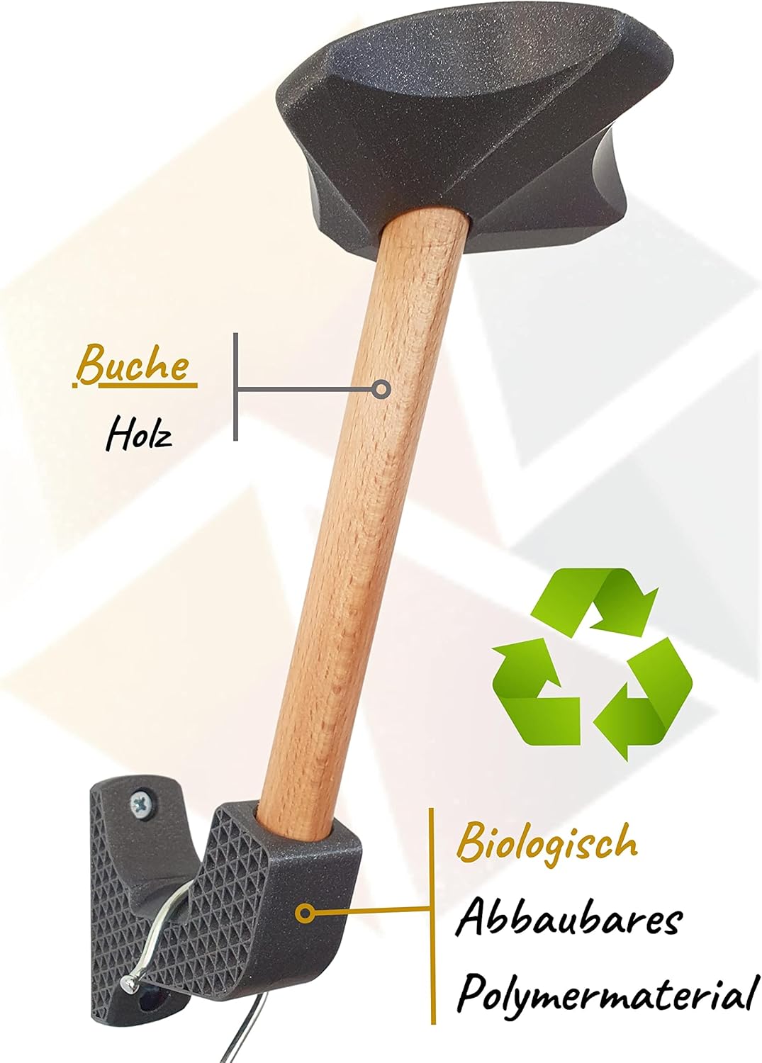 Motorradhelm Halterung Wand – Helmhalter Wand Motorrad - Ablage mit Haken zum Aufhängen von Motorrad