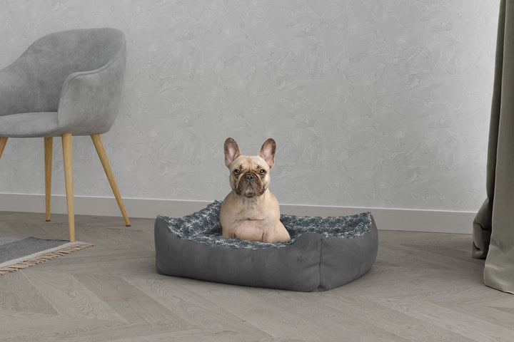 Italian Bed Linen ZOE Artikel für Hunde und Katzen, Hundebett, 62 x 50 x h17 cm, 62 x 50 x h17 cm