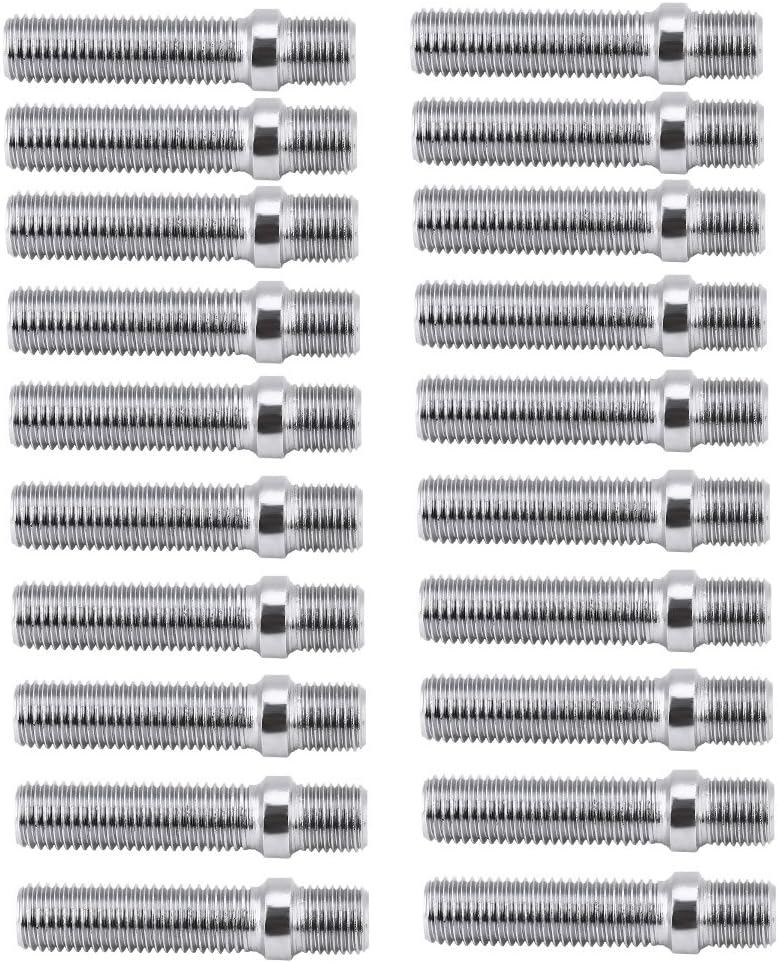 E30 Lug Conversion Kit, 20 Stück Radschrauben Radbolzen M12 x 1,5 Erweiterter Radschrauben 12 x 50mm