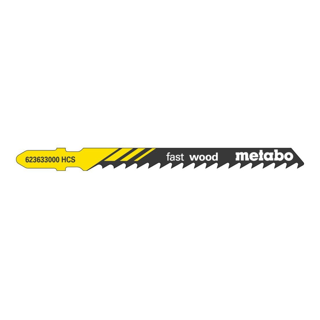Metabo 100 Stichsägeblätter Holz professional, 623712000