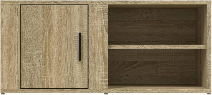 Tidyard 2 Stk. TV Schrank mit 3 Fächer Lowboard TV Möbel Fernsehschrank Fernsehtisch TV Board Fernse