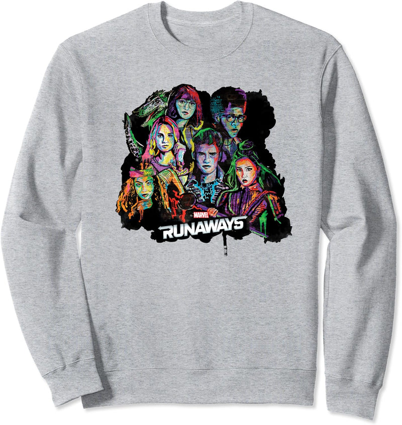 Marvel Runaways Group Shot Sweatshirt
