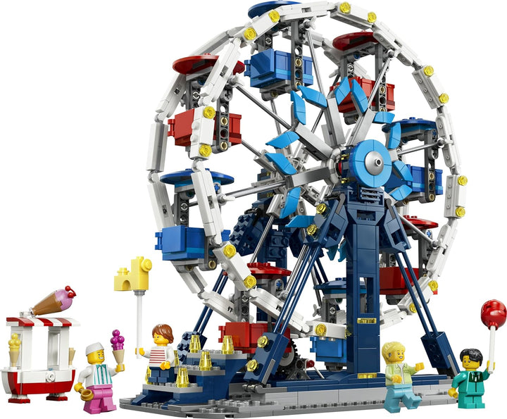 LEGO Creator 3-in-1-Set Legendäres Riesenrad - Spielzeug mit 3 Bauoptionen: Riesenrad, UFO-Fahrgesch