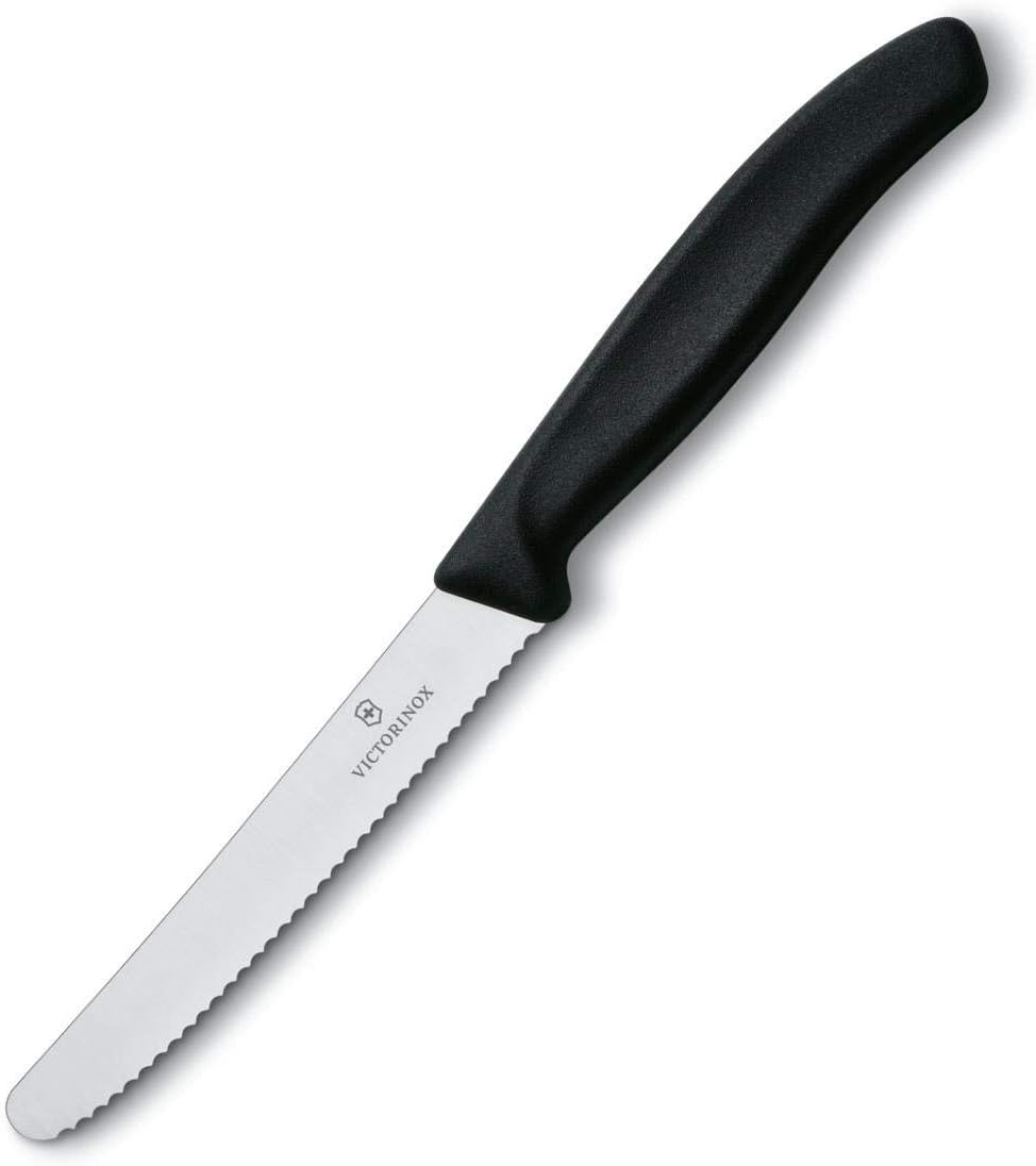 Victorinox, Swiss Classic, Profi Konditorsäge, Extra Scharfe Klinge & Swiss Classic Tomatenmesser, B