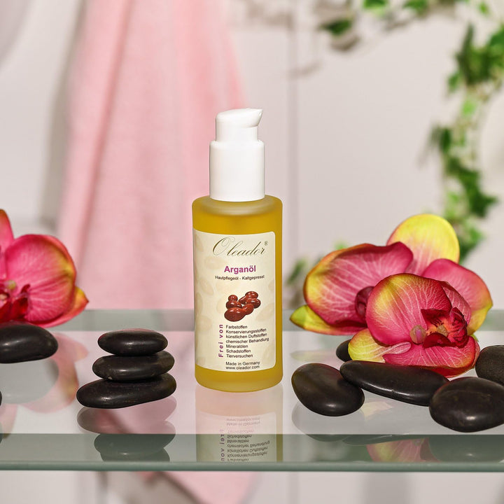Arganöl 100 ml zur Pflege von Haut und Haare | naturbelassen, ungeröstet & kaltgepresst | tierversuc