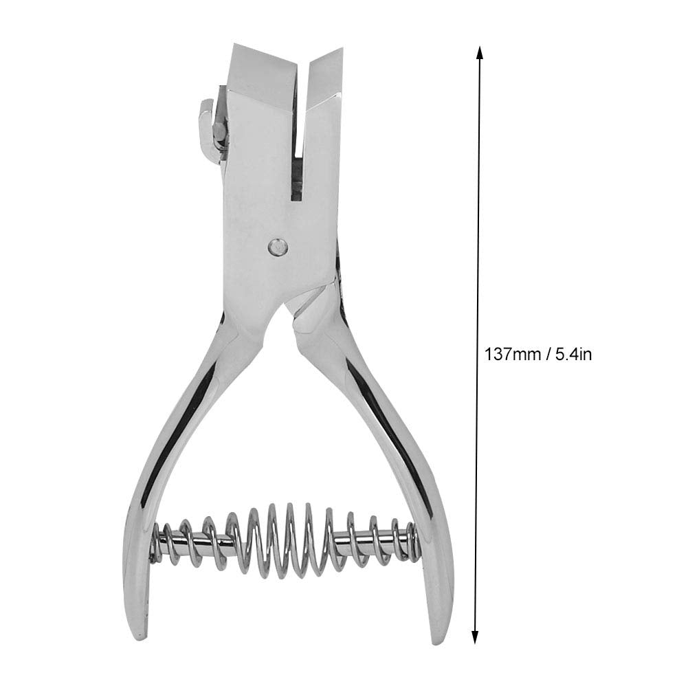 Locher mit einem Schlitz, Locher mit Metallgriff für Scrapbooking, Ausweise, Abzeichenlöcher, 1 mm P