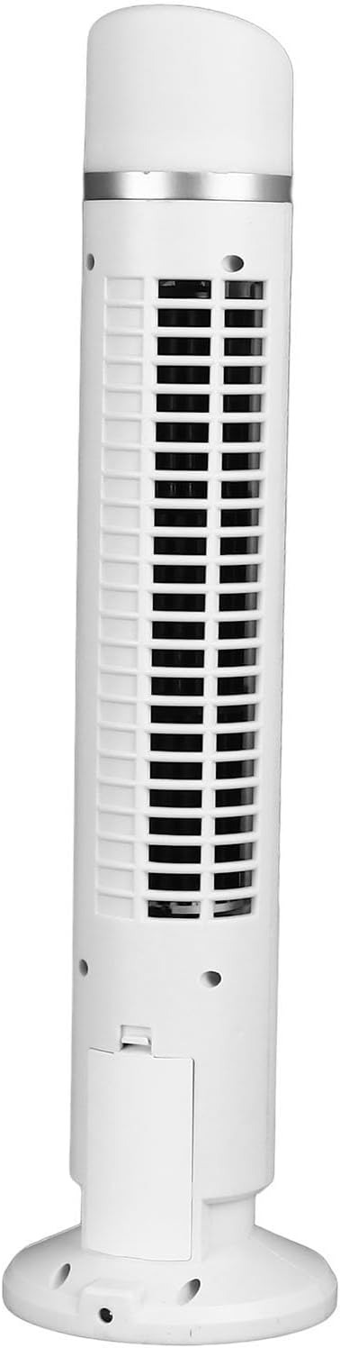EIMSOAH Turmventilator für Schlafzimmer, 90 Grad Oszillierender Ventilator, Leiser Tragbarer USB-Tis
