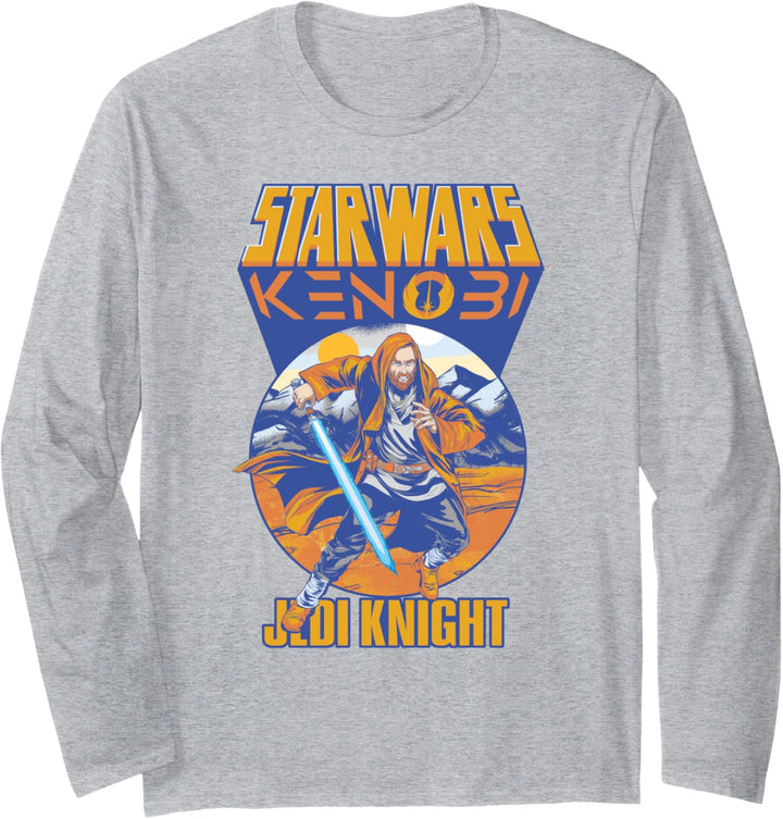 Star Wars: Obi-Wan Kenobi Jedi Knight Action Poster Langarmshirt