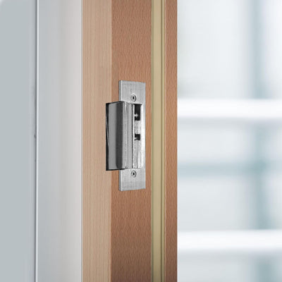 ELRO DL6000 Elektrischer Türöffner - 12V - Funktioniert mit ELRO Intercoms & TMEZON 12V - Edelstahl,