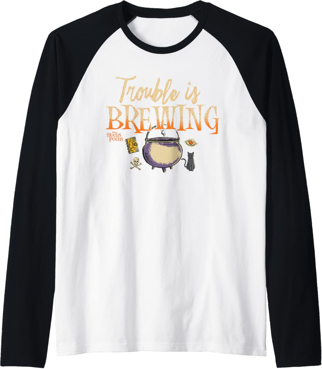 Disney Hocus Pocus Cauldron Trouble is Brewing Raglan