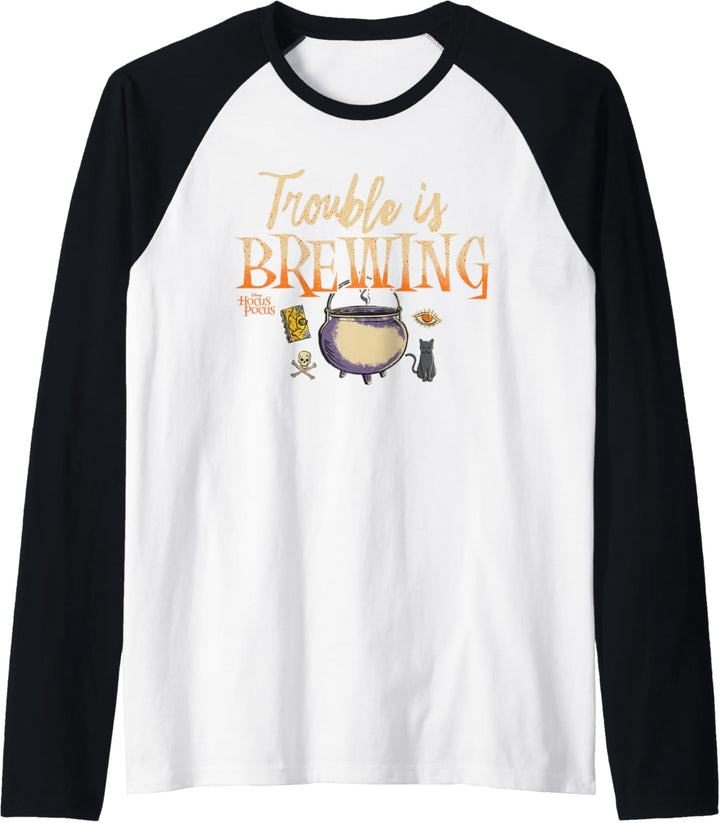 Disney Hocus Pocus Cauldron Trouble is Brewing Raglan