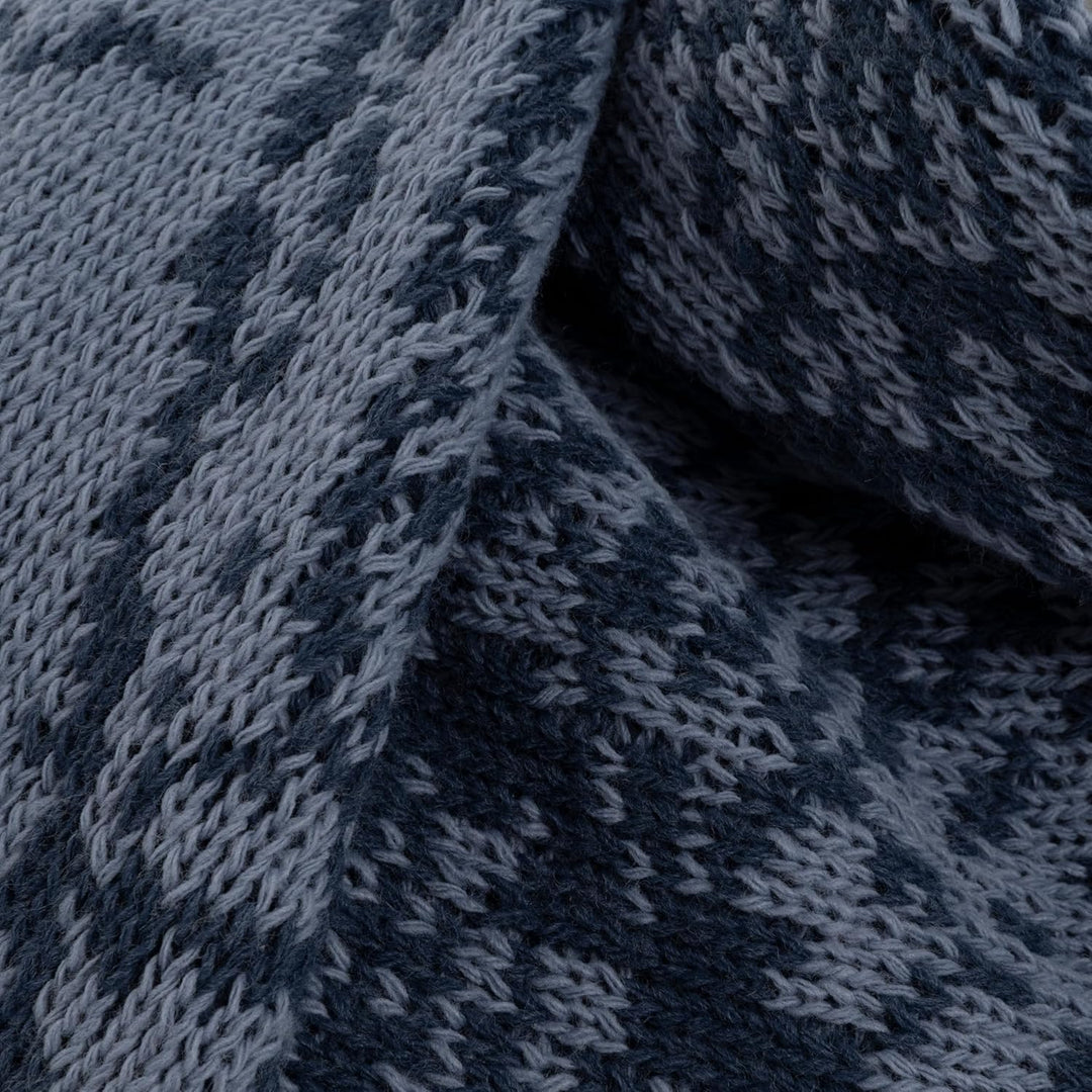 KNIT FACTORY - Lea Dreiecksschal Jeans/Indigo, Jeans/Indigo