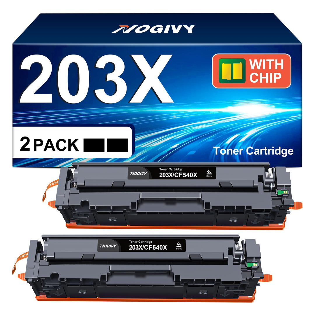 203X CF540X Schwarz Toner Kompatibel für HP 203X 203A CF540X CF540A für Color LaserJet Pro MFP M281f
