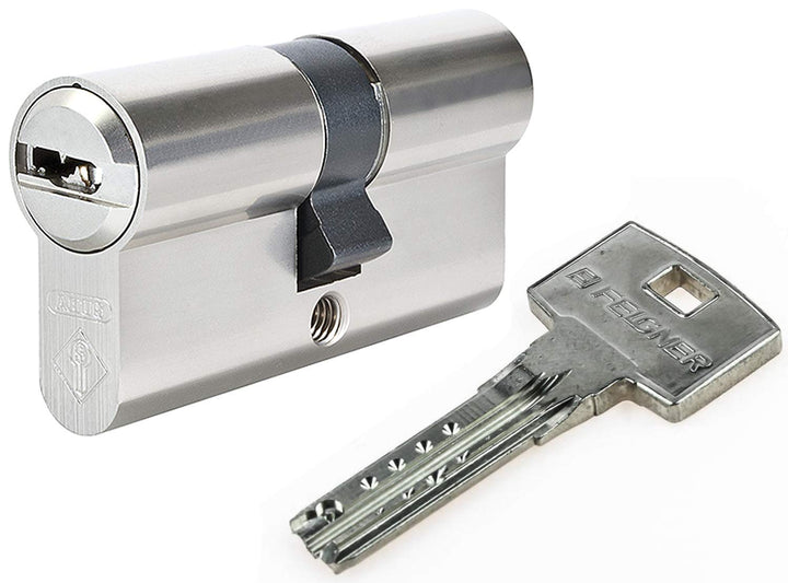 ABUS Bravus.2000 Doppelzylinder 50/50 inkl. 10 Schlüssel - Wendeschlüssel-Sicherheitszylinder - Sich
