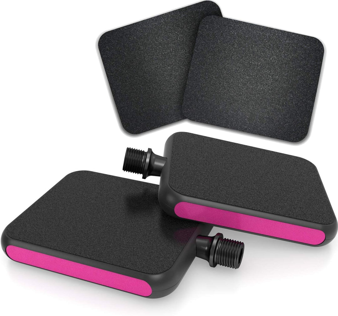 MOTOBICYCLES Reflex Urban Pedal + 2 Ersatz Griptape Pads - das ultimative City- und Tourenpedal für