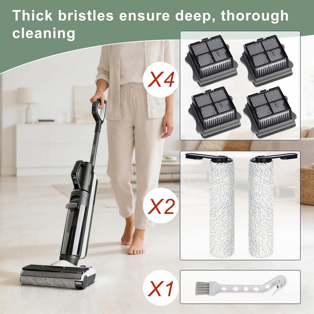 7 Stück Zubehörset Kompatibel mit Tineco Floor One S5/S5 Pro/S5 Pro 2/S5 Extreme, Nass Trockensauger