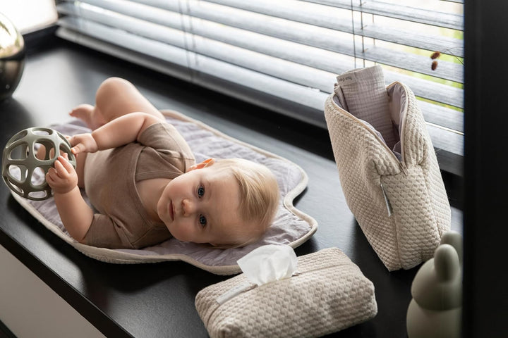 BO Baby's Only - Wickelunterlage Sky - Wickelauflage - Ideal für unterwegs - Mit praktische Tasche f